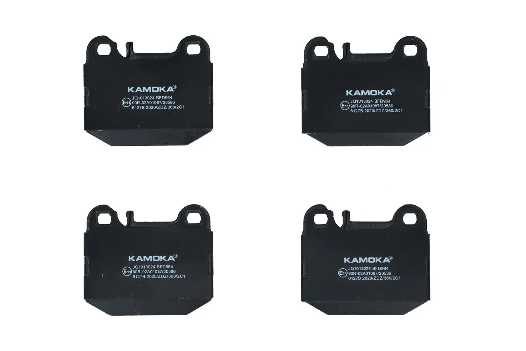 Bremsbelagsatz, Scheibenbremse Hinterachse KAMOKA JQ1013024