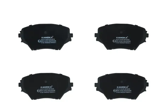 Bremsbelagsatz, Scheibenbremse Vorderachse KAMOKA JQ1013028 Bild Bremsbelagsatz, Scheibenbremse Vorderachse KAMOKA JQ1013028