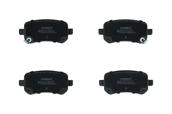 Bremsbelagsatz, Scheibenbremse Hinterachse KAMOKA JQ101304 Bild Bremsbelagsatz, Scheibenbremse Hinterachse KAMOKA JQ101304