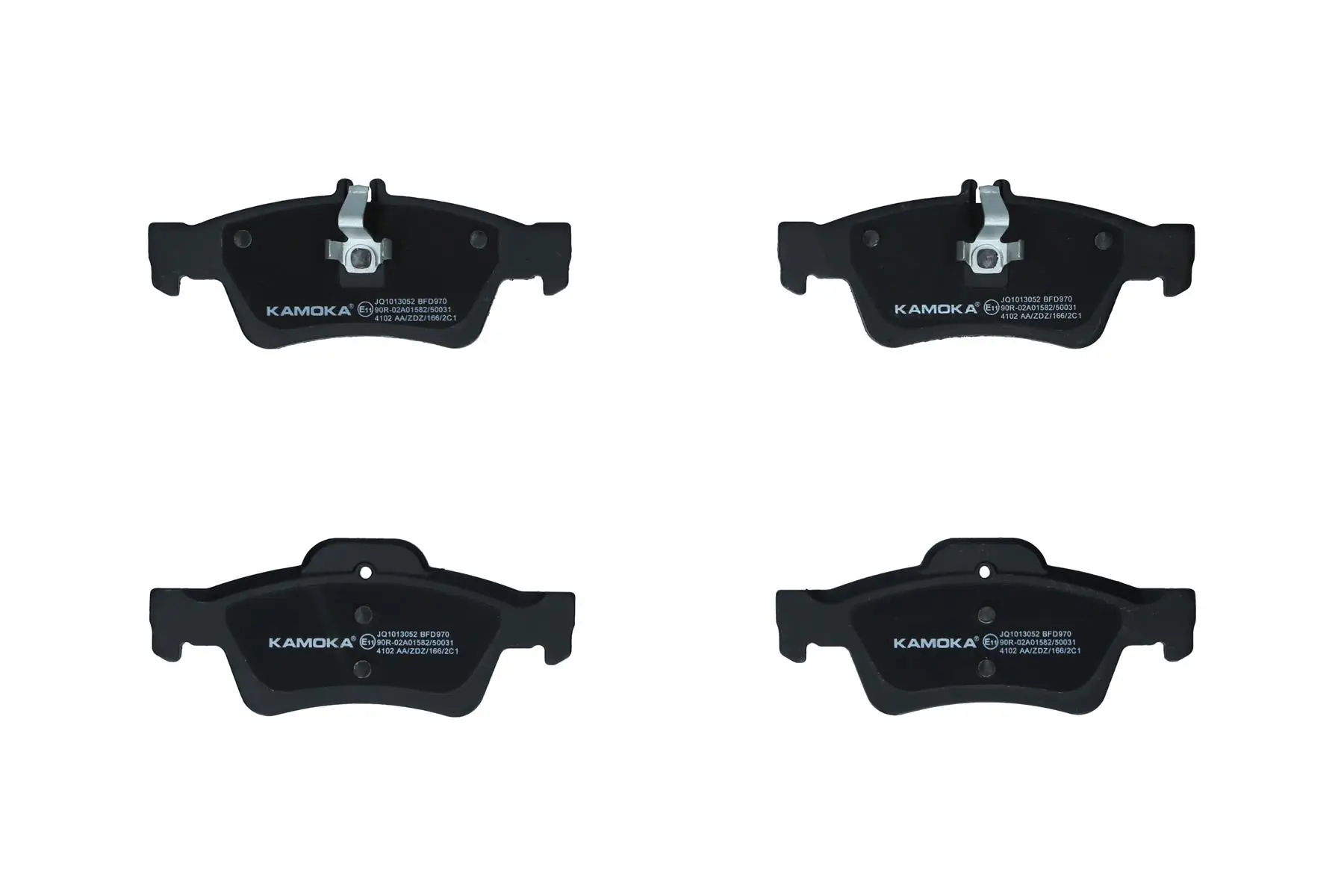 Bremsbelagsatz, Scheibenbremse Hinterachse KAMOKA JQ1013052