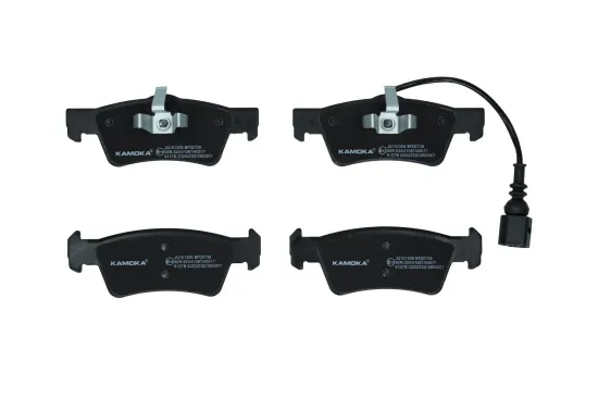 Bremsbelagsatz, Scheibenbremse Hinterachse KAMOKA JQ101306 Bild Bremsbelagsatz, Scheibenbremse Hinterachse KAMOKA JQ101306