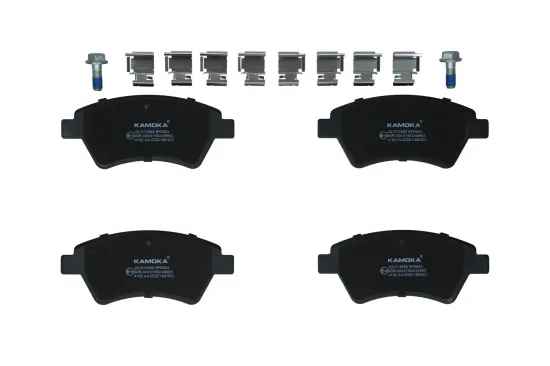 Bremsbelagsatz, Scheibenbremse Vorderachse KAMOKA JQ1013088 Bild Bremsbelagsatz, Scheibenbremse Vorderachse KAMOKA JQ1013088