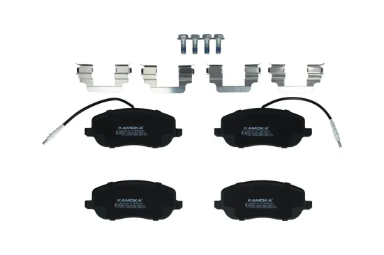 Bremsbelagsatz, Scheibenbremse Vorderachse KAMOKA JQ1013112 Bild Bremsbelagsatz, Scheibenbremse Vorderachse KAMOKA JQ1013112