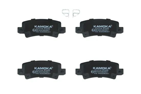Bremsbelagsatz, Scheibenbremse Hinterachse KAMOKA JQ1013148 Bild Bremsbelagsatz, Scheibenbremse Hinterachse KAMOKA JQ1013148