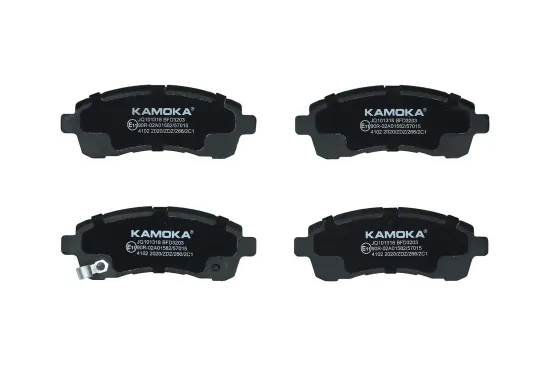 Bremsbelagsatz, Scheibenbremse Vorderachse KAMOKA JQ101318 Bild Bremsbelagsatz, Scheibenbremse Vorderachse KAMOKA JQ101318