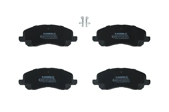 Bremsbelagsatz, Scheibenbremse Vorderachse KAMOKA JQ1013242 Bild Bremsbelagsatz, Scheibenbremse Vorderachse KAMOKA JQ1013242