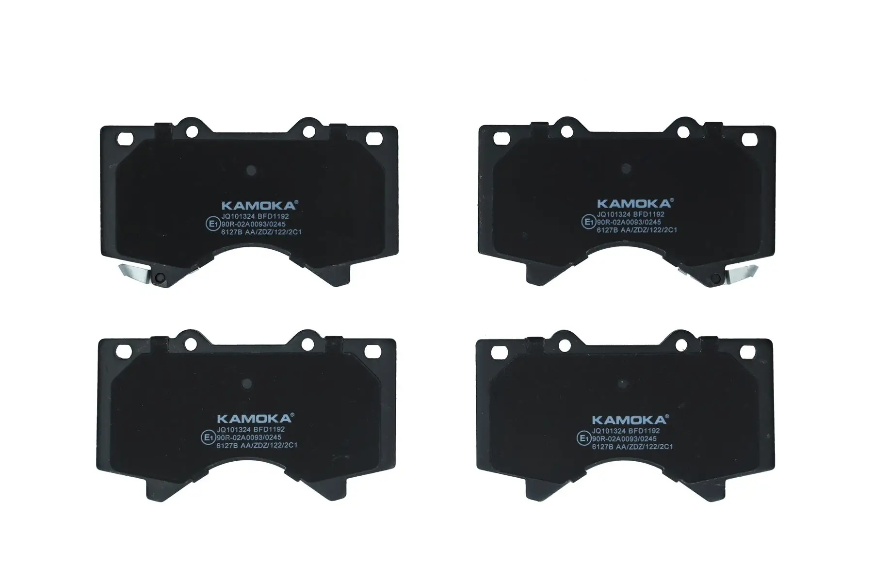 Bremsbelagsatz, Scheibenbremse Vorderachse KAMOKA JQ101324