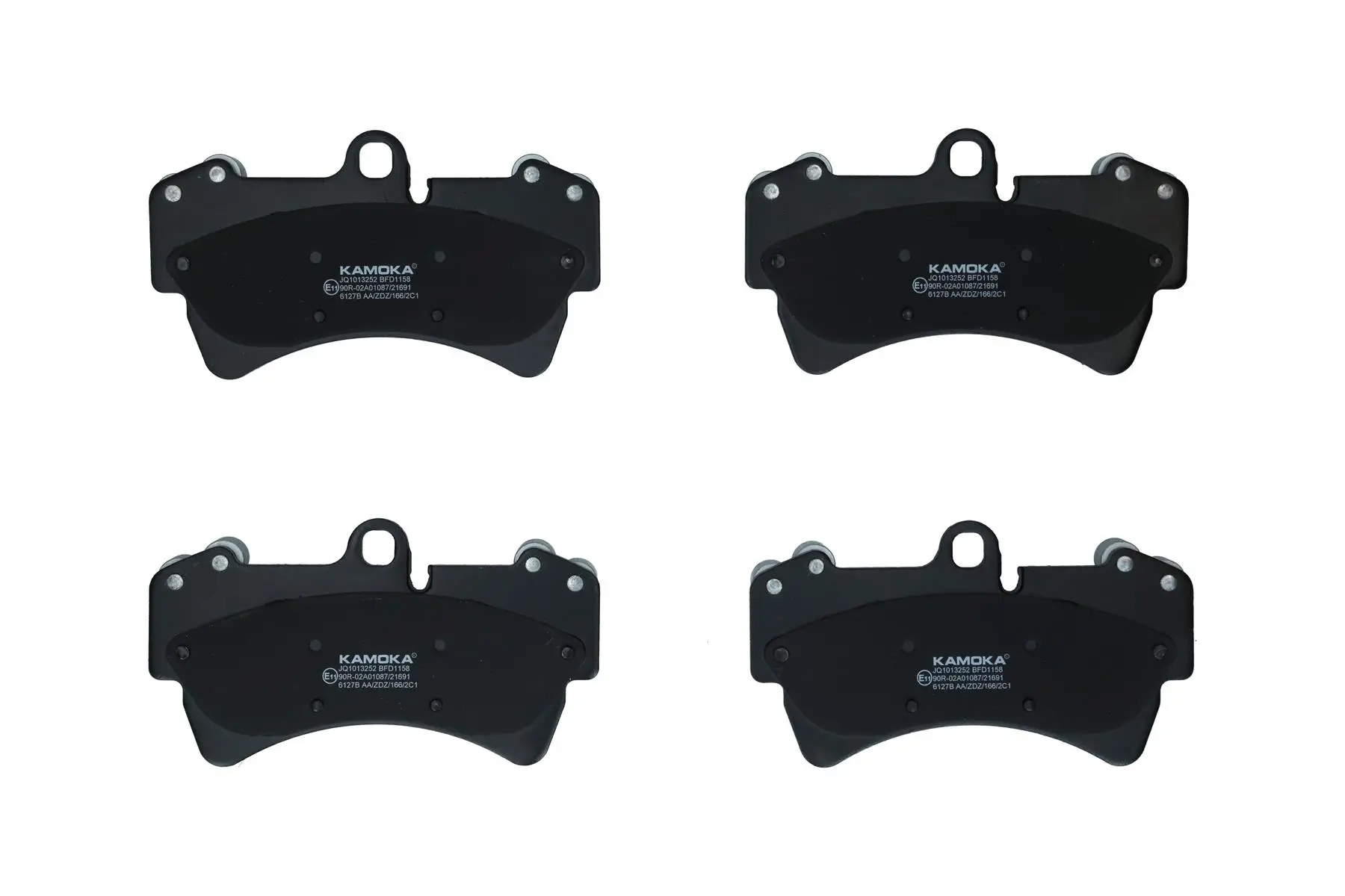 Bremsbelagsatz, Scheibenbremse Vorderachse KAMOKA JQ1013252