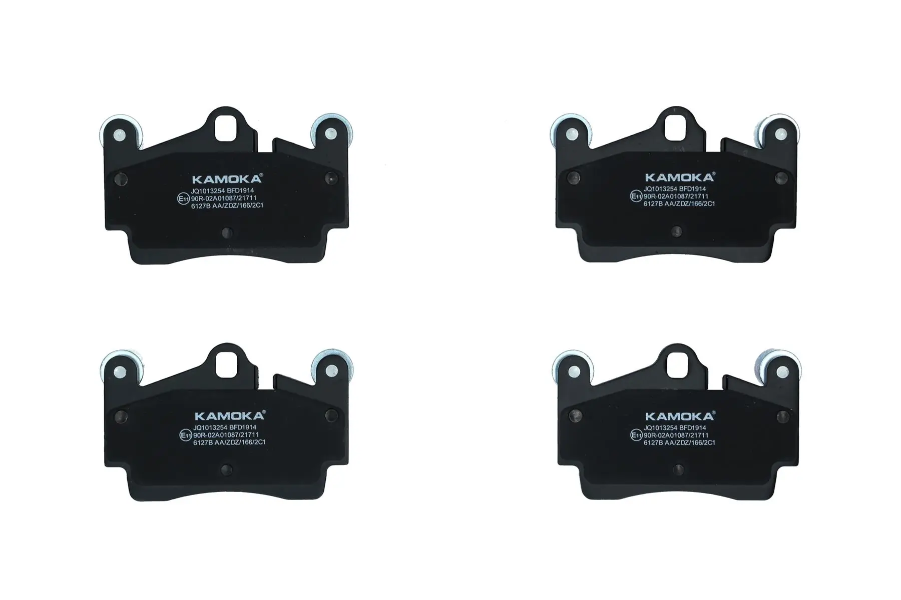 Bremsbelagsatz, Scheibenbremse Hinterachse KAMOKA JQ1013254