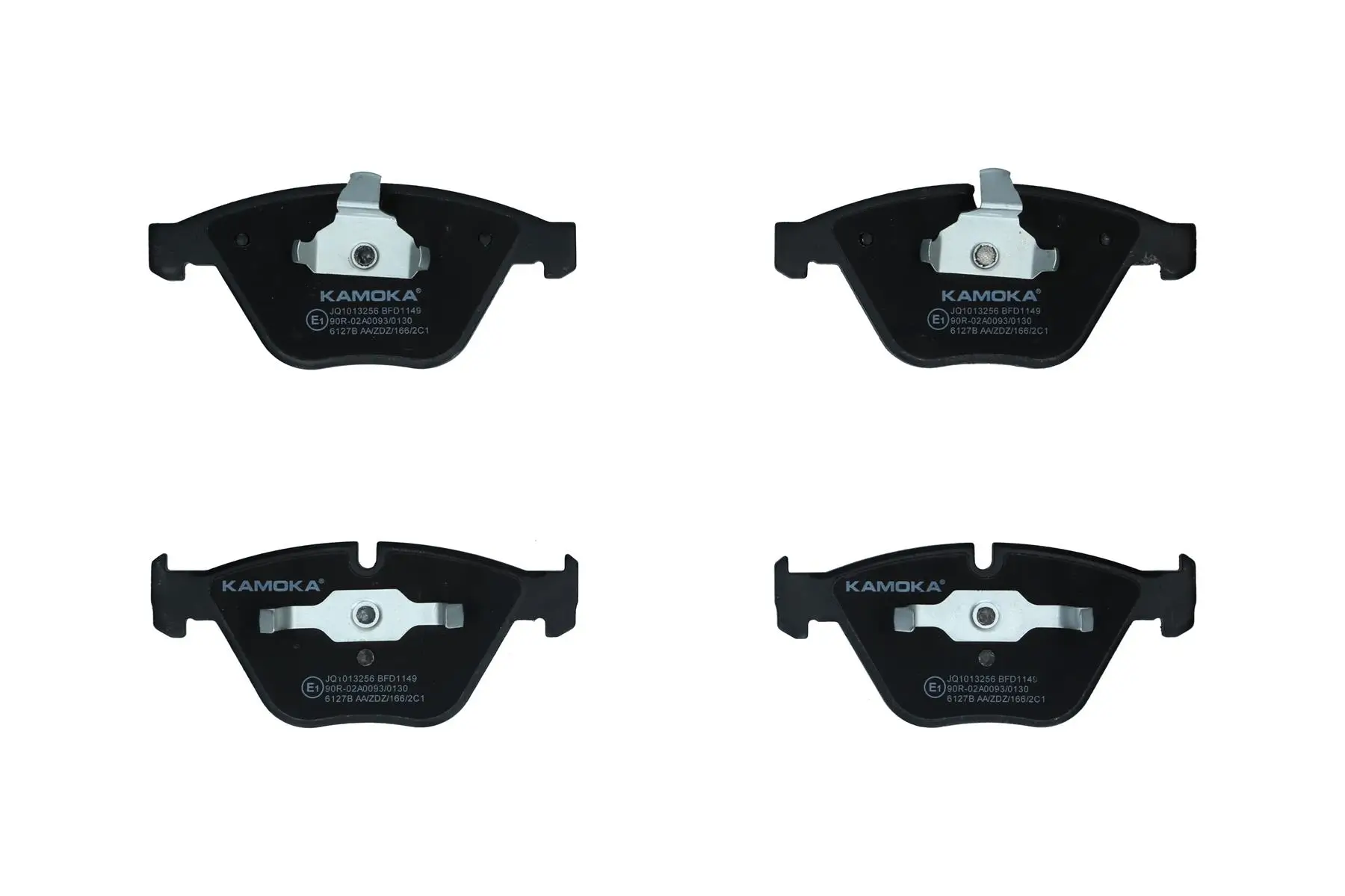 Bremsbelagsatz, Scheibenbremse Vorderachse KAMOKA JQ1013256