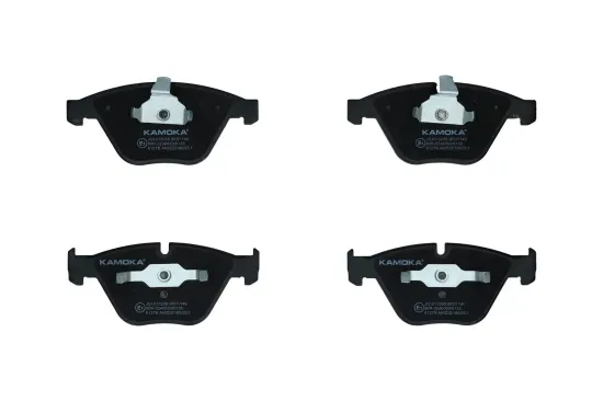 Bremsbelagsatz, Scheibenbremse Vorderachse KAMOKA JQ1013256 Bild Bremsbelagsatz, Scheibenbremse Vorderachse KAMOKA JQ1013256
