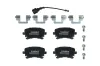 Bremsbelagsatz, Scheibenbremse Hinterachse KAMOKA JQ101345