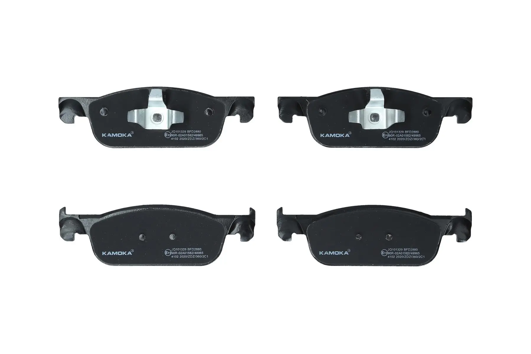 Bremsbelagsatz, Scheibenbremse Vorderachse KAMOKA JQ101329