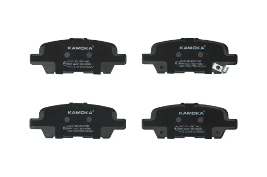 Bremsbelagsatz, Scheibenbremse Hinterachse KAMOKA JQ101332 Bild Bremsbelagsatz, Scheibenbremse Hinterachse KAMOKA JQ101332