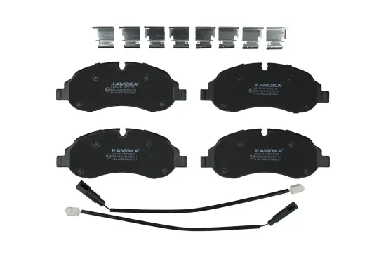 Bremsbelagsatz, Scheibenbremse Vorderachse KAMOKA JQ101341 Bild Bremsbelagsatz, Scheibenbremse Vorderachse KAMOKA JQ101341