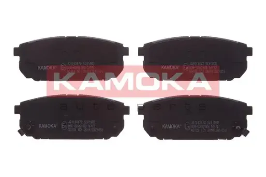 Bremsbelagsatz, Scheibenbremse Hinterachse KAMOKA JQ1013472 Bild Bremsbelagsatz, Scheibenbremse Hinterachse KAMOKA JQ1013472