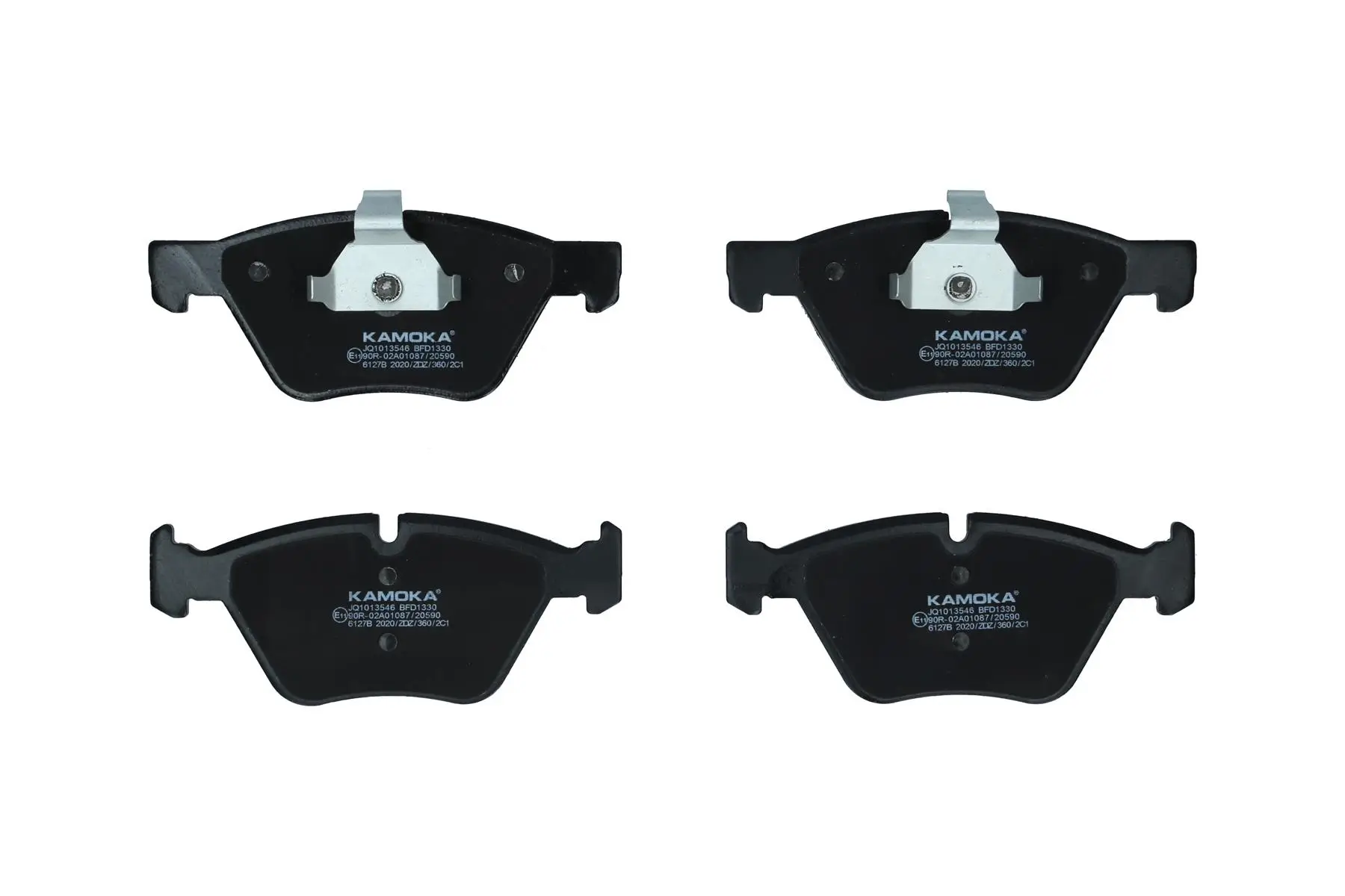 Bremsbelagsatz, Scheibenbremse Vorderachse KAMOKA JQ1013546