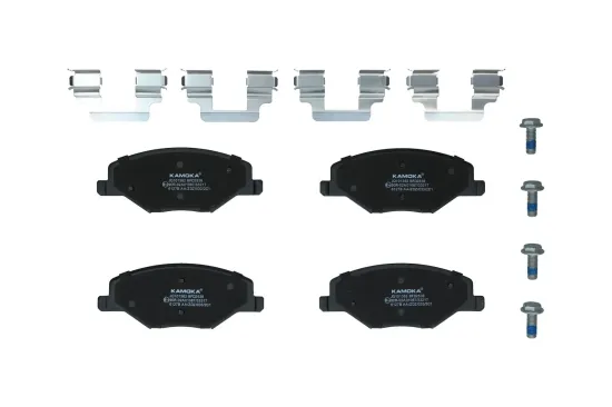 Bremsbelagsatz, Scheibenbremse Vorderachse KAMOKA JQ101362 Bild Bremsbelagsatz, Scheibenbremse Vorderachse KAMOKA JQ101362
