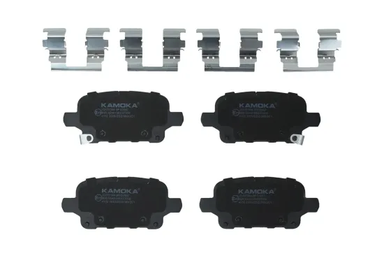 Bremsbelagsatz, Scheibenbremse Hinterachse KAMOKA JQ101364 Bild Bremsbelagsatz, Scheibenbremse Hinterachse KAMOKA JQ101364