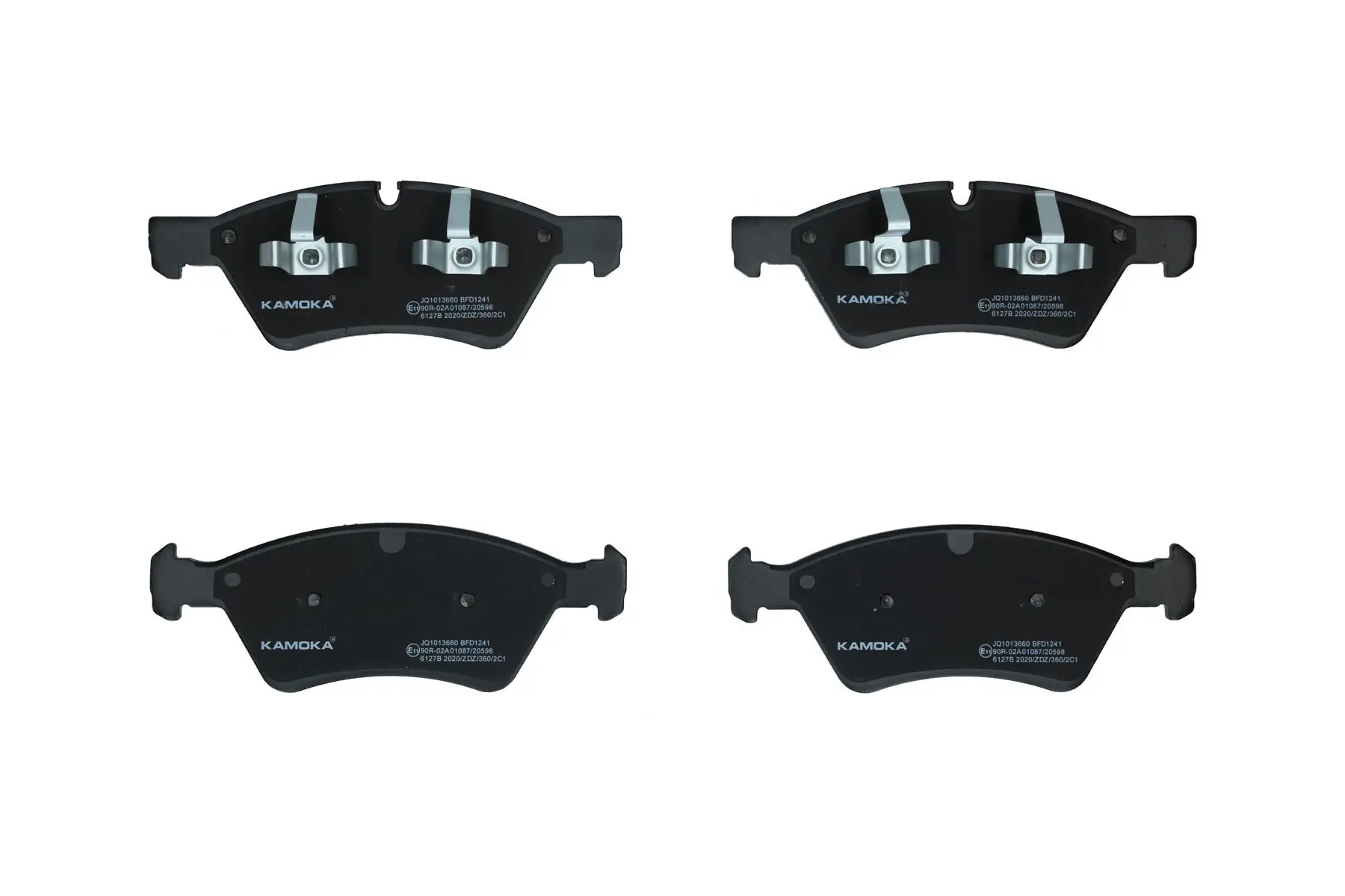 Bremsbelagsatz, Scheibenbremse Vorderachse KAMOKA JQ1013660