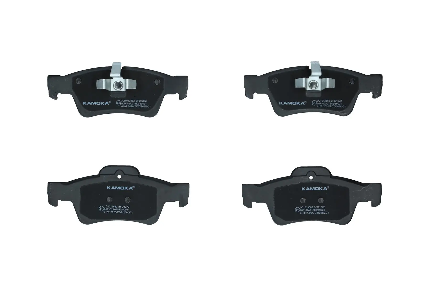 Bremsbelagsatz, Scheibenbremse Hinterachse KAMOKA JQ1013662