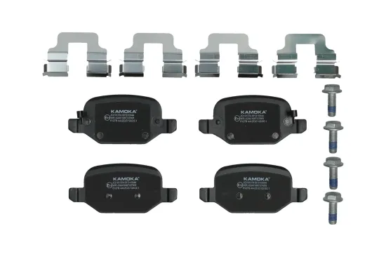 Bremsbelagsatz, Scheibenbremse Hinterachse KAMOKA JQ101374 Bild Bremsbelagsatz, Scheibenbremse Hinterachse KAMOKA JQ101374