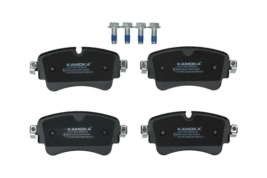 Bremsbelagsatz, Scheibenbremse Hinterachse KAMOKA JQ101380 Bild Bremsbelagsatz, Scheibenbremse Hinterachse KAMOKA JQ101380