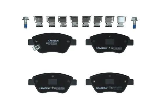 Bremsbelagsatz, Scheibenbremse Vorderachse KAMOKA JQ1013840 Bild Bremsbelagsatz, Scheibenbremse Vorderachse KAMOKA JQ1013840