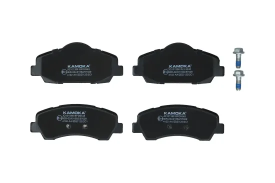 Bremsbelagsatz, Scheibenbremse Vorderachse KAMOKA JQ101388 Bild Bremsbelagsatz, Scheibenbremse Vorderachse KAMOKA JQ101388