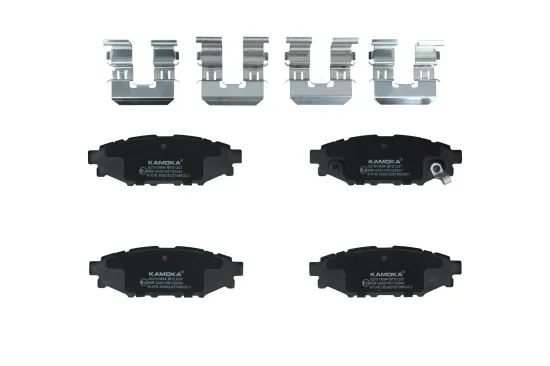 Bremsbelagsatz, Scheibenbremse Hinterachse KAMOKA JQ1013894 Bild Bremsbelagsatz, Scheibenbremse Hinterachse KAMOKA JQ1013894