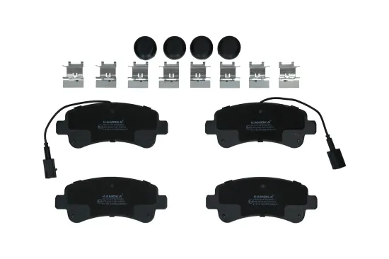 Bremsbelagsatz, Scheibenbremse Hinterachse KAMOKA JQ101405 Bild Bremsbelagsatz, Scheibenbremse Hinterachse KAMOKA JQ101405