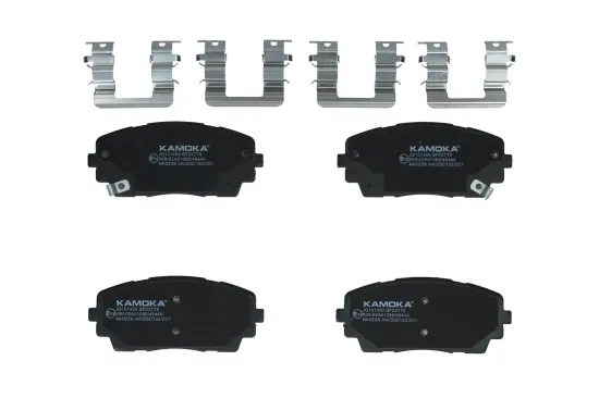 Bremsbelagsatz, Scheibenbremse Vorderachse KAMOKA JQ101409 Bild Bremsbelagsatz, Scheibenbremse Vorderachse KAMOKA JQ101409