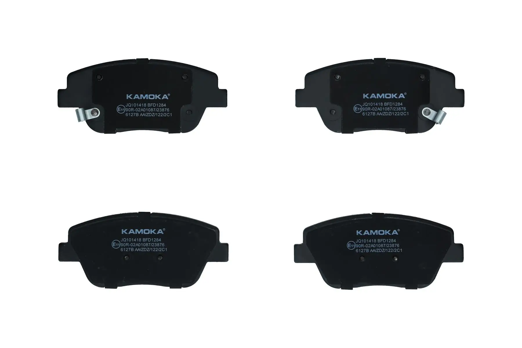 Bremsbelagsatz, Scheibenbremse Vorderachse KAMOKA JQ101418