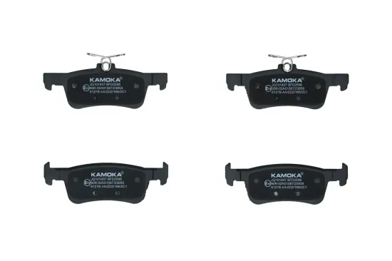 Bremsbelagsatz, Scheibenbremse Hinterachse KAMOKA JQ101437 Bild Bremsbelagsatz, Scheibenbremse Hinterachse KAMOKA JQ101437