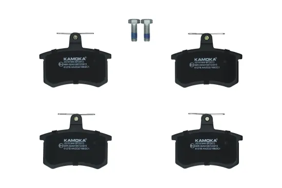 Bremsbelagsatz, Scheibenbremse Hinterachse KAMOKA JQ101444 Bild Bremsbelagsatz, Scheibenbremse Hinterachse KAMOKA JQ101444