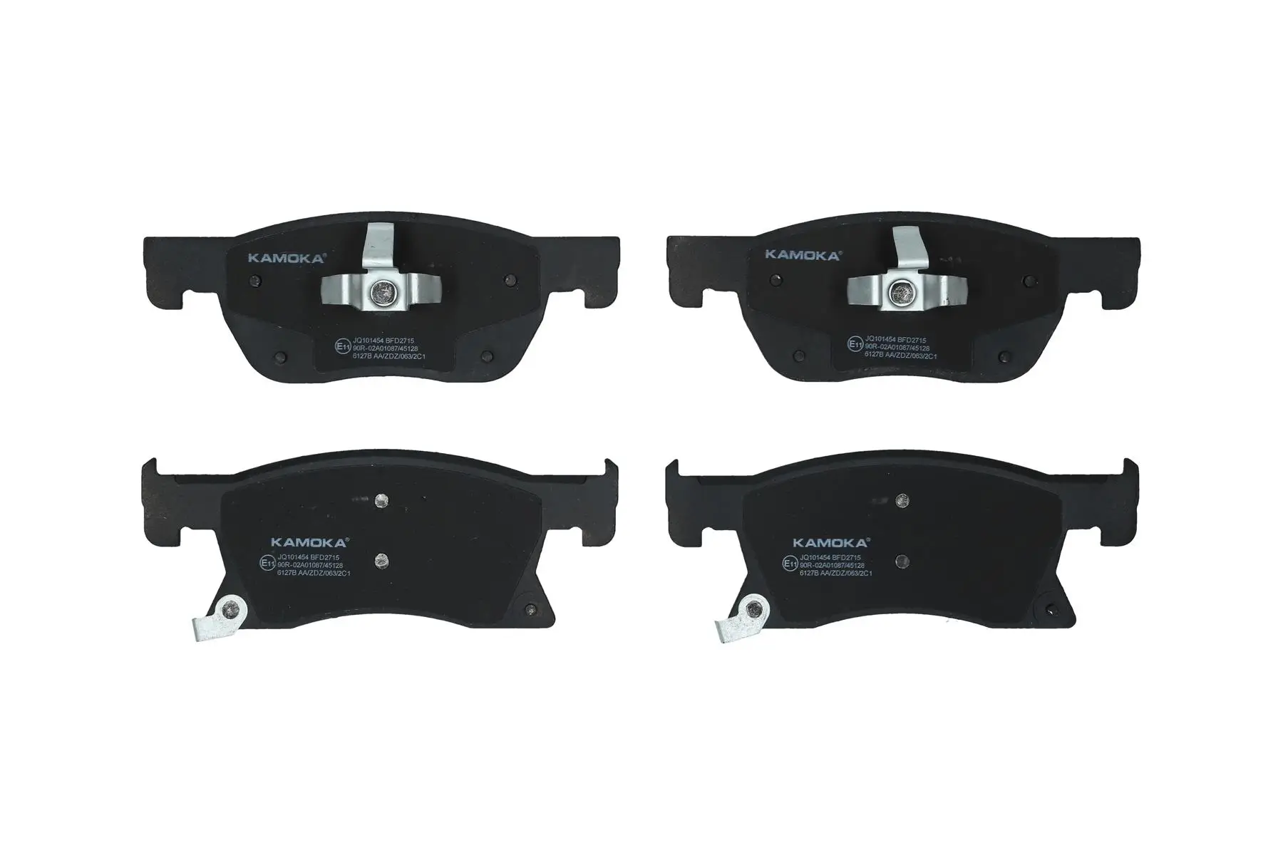 Bremsbelagsatz, Scheibenbremse Vorderachse KAMOKA JQ101454