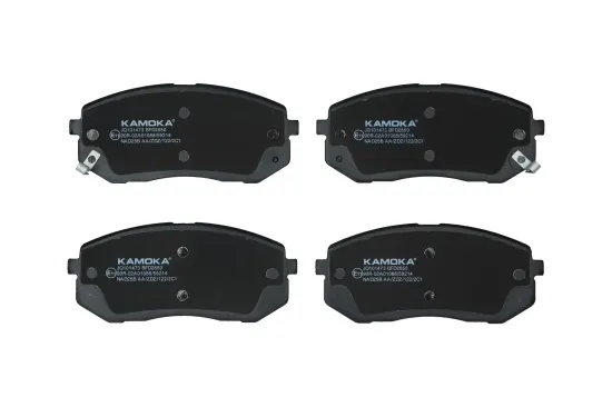 Bremsbelagsatz, Scheibenbremse Vorderachse KAMOKA JQ101473 Bild Bremsbelagsatz, Scheibenbremse Vorderachse KAMOKA JQ101473