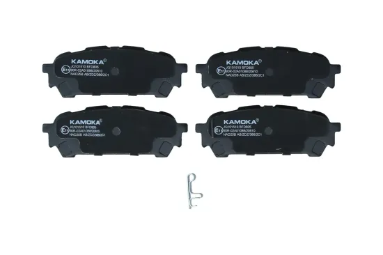 Bremsbelagsatz, Scheibenbremse Hinterachse KAMOKA JQ101510 Bild Bremsbelagsatz, Scheibenbremse Hinterachse KAMOKA JQ101510