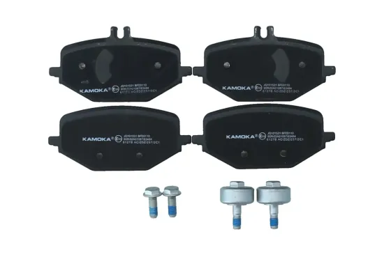 Bremsbelagsatz, Scheibenbremse Hinterachse KAMOKA JQ101531 Bild Bremsbelagsatz, Scheibenbremse Hinterachse KAMOKA JQ101531