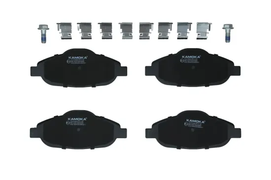 Bremsbelagsatz, Scheibenbremse Vorderachse KAMOKA JQ1018006 Bild Bremsbelagsatz, Scheibenbremse Vorderachse KAMOKA JQ1018006