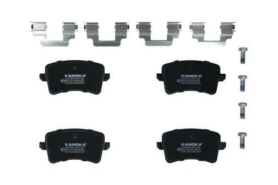 Bremsbelagsatz, Scheibenbremse Hinterachse KAMOKA JQ1018100 Bild Bremsbelagsatz, Scheibenbremse Hinterachse KAMOKA JQ1018100