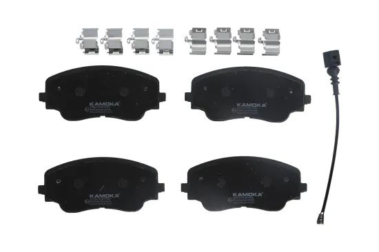 Bremsbelagsatz, Scheibenbremse Vorderachse KAMOKA JQ1018156 Bild Bremsbelagsatz, Scheibenbremse Vorderachse KAMOKA JQ1018156