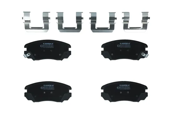 Bremsbelagsatz, Scheibenbremse Vorderachse KAMOKA JQ1018414 Bild Bremsbelagsatz, Scheibenbremse Vorderachse KAMOKA JQ1018414