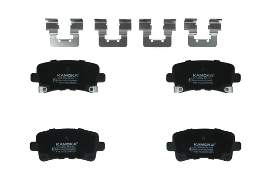 Bremsbelagsatz, Scheibenbremse Hinterachse KAMOKA JQ1018504 Bild Bremsbelagsatz, Scheibenbremse Hinterachse KAMOKA JQ1018504