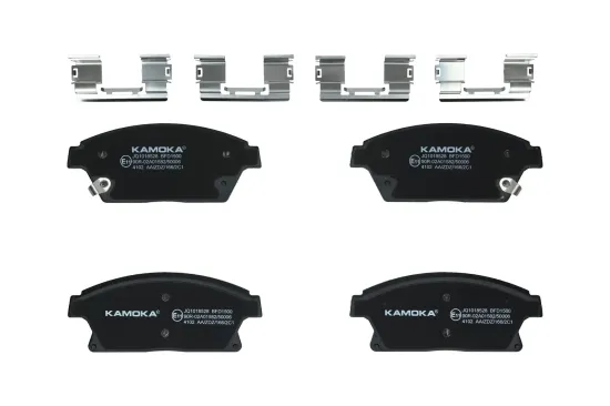 Bremsbelagsatz, Scheibenbremse Vorderachse KAMOKA JQ1018528 Bild Bremsbelagsatz, Scheibenbremse Vorderachse KAMOKA JQ1018528