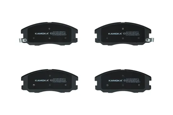 Bremsbelagsatz, Scheibenbremse Vorderachse KAMOKA JQ1018616 Bild Bremsbelagsatz, Scheibenbremse Vorderachse KAMOKA JQ1018616