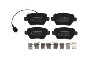 Bremsbelagsatz, Scheibenbremse Hinterachse KAMOKA JQ101882