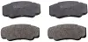 Bremsbelagsatz, Scheibenbremse Hinterachse DENCKERMANN B110093