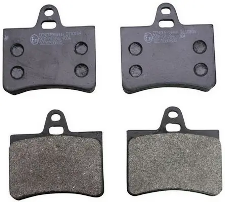 Bremsbelagsatz, Scheibenbremse Hinterachse DENCKERMANN B110104 Bild Bremsbelagsatz, Scheibenbremse Hinterachse DENCKERMANN B110104