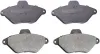 Bremsbelagsatz, Scheibenbremse Vorderachse DENCKERMANN B110126